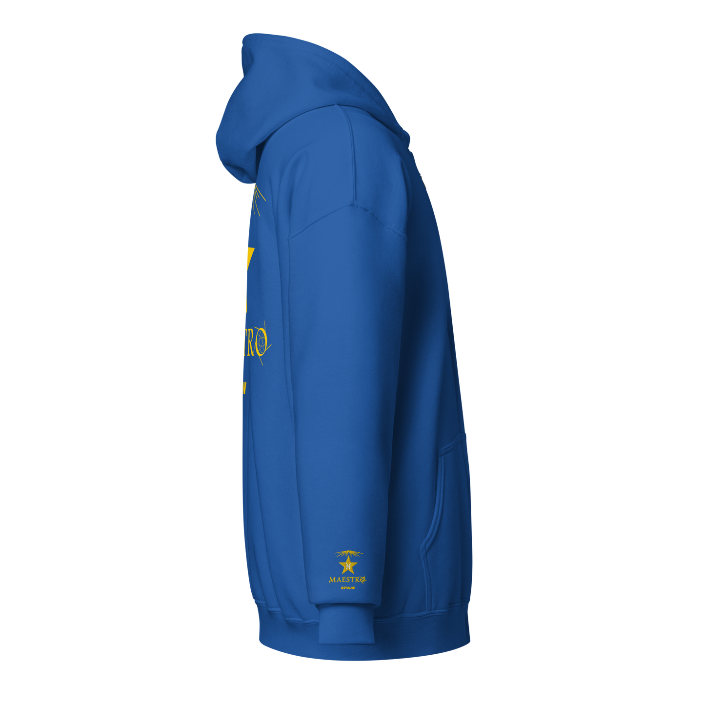 Royal Blue Maestro Star Zip Hoodie