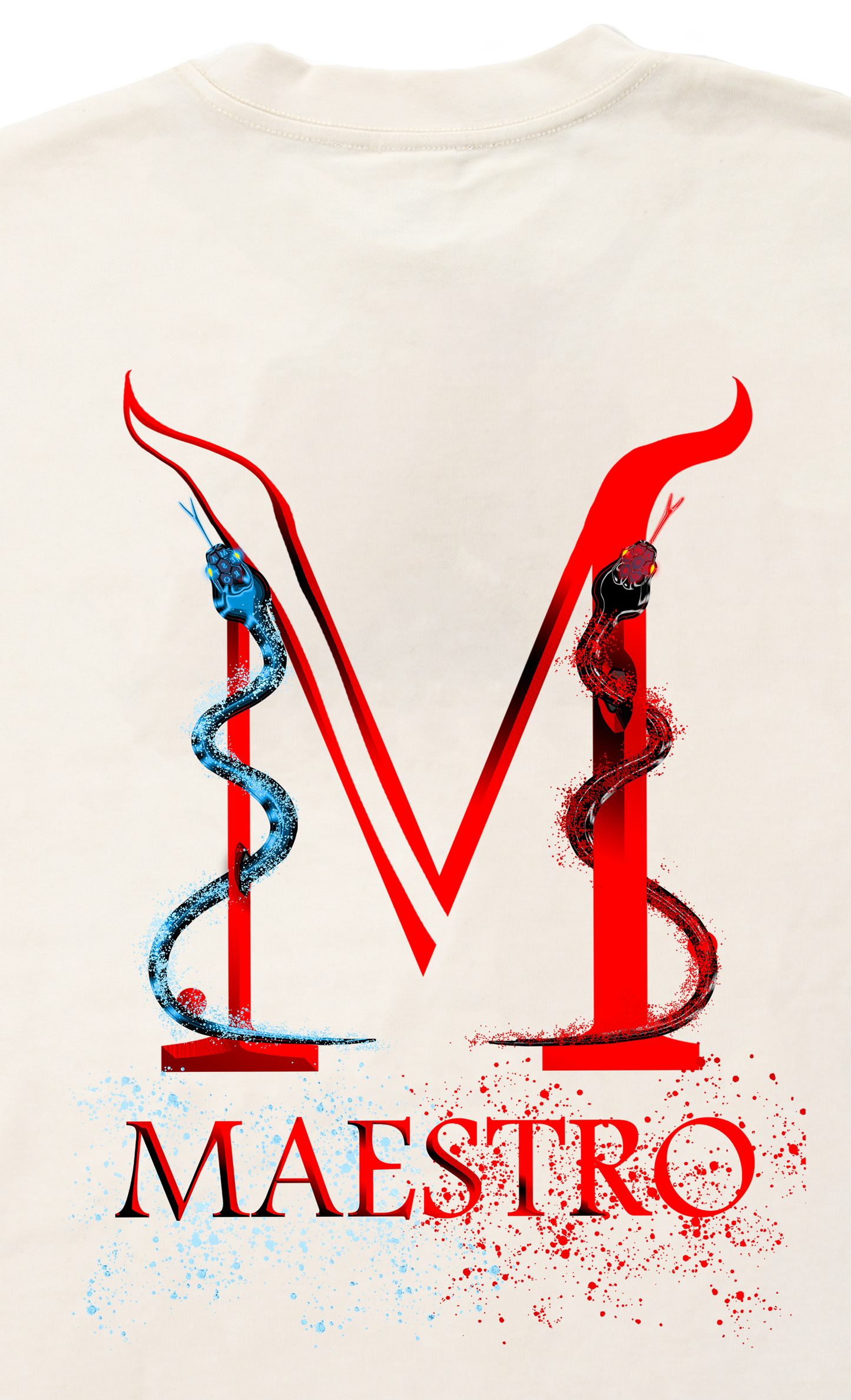 Heavy Tee with Maestro Dual Snake
