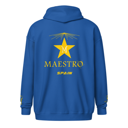 Royal Blue Maestro Star Zip Hoodie