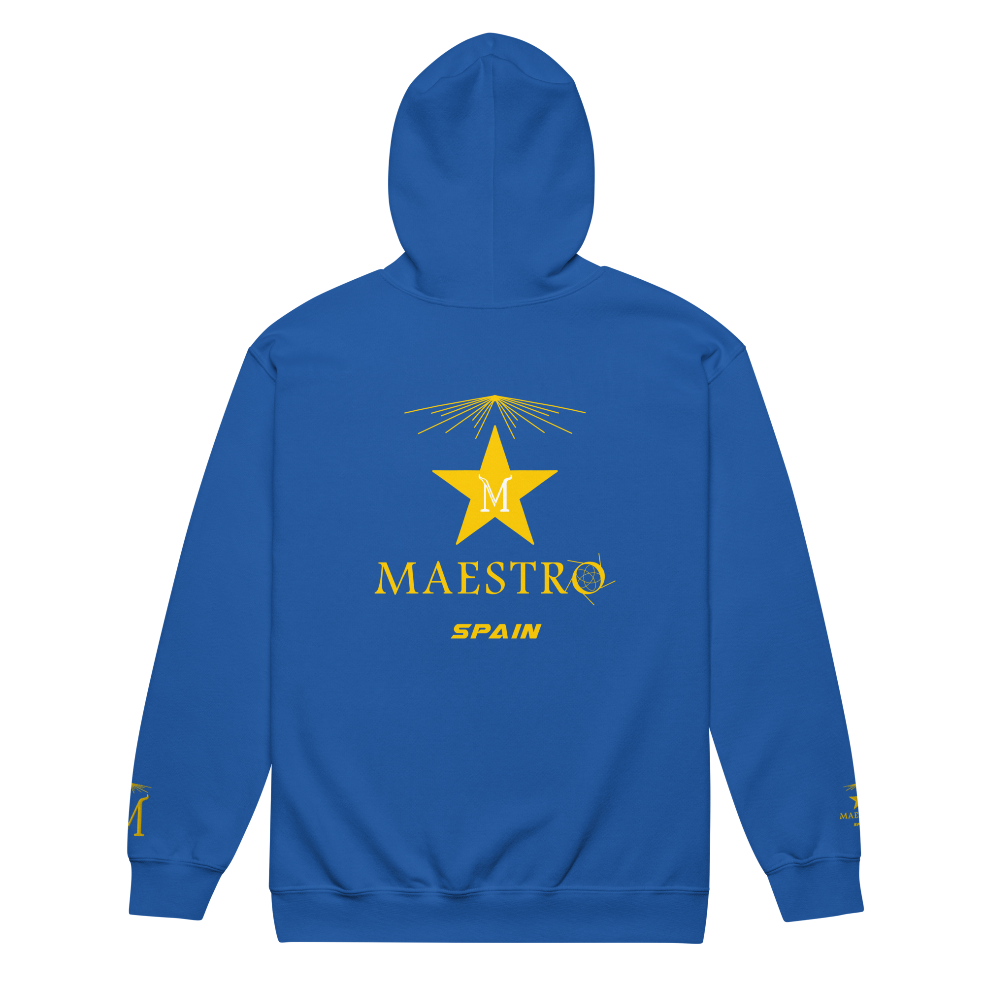 Royal Blue Maestro Star Zip Hoodie