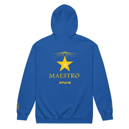 Royal Blue Maestro Star Zip Hoodie