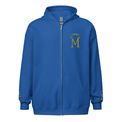 Royal Blue Maestro Star Zip Hoodie