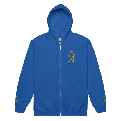 Royal Blue Maestro Star Zip Hoodie