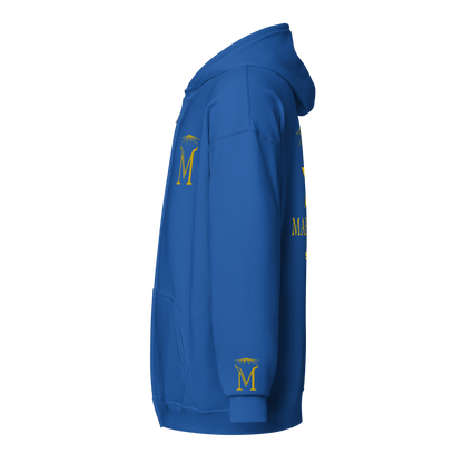 Royal Blue Maestro Star Zip Hoodie